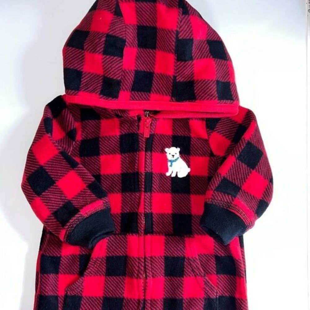 🛍 Little BABY HOODED COVERALL SIZE 6 MONTHS  🛍